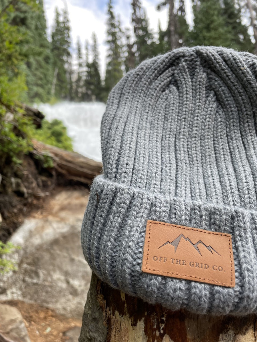 Charcoal Grey Beanie – Off The Grid Co